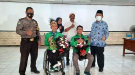 Kedatangan Atlet Paralympic disambut meriah